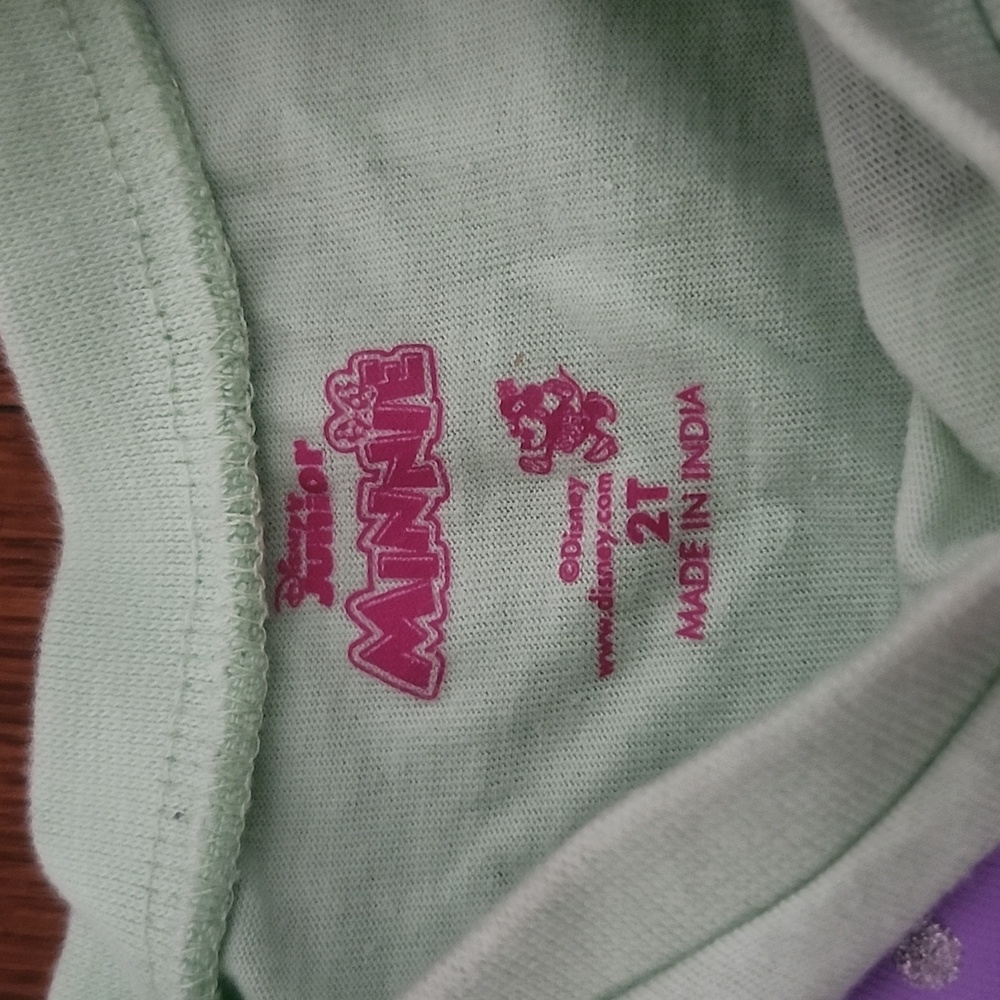 Disney Mickey & Friends Kids Joggers Set-Lavendar Color (Including Minnie Shirt) - Picture 5 of 6